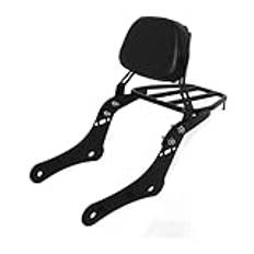 För Kawa&saki För Vulcan 650 S EN650 VN650 S650 2015-2023 Bakre Bagagehållare Hylla Fäste Motorcykel Ryggstöd Passagerare Sissy Bar Motorcykel Bagagehållare(Style a)
