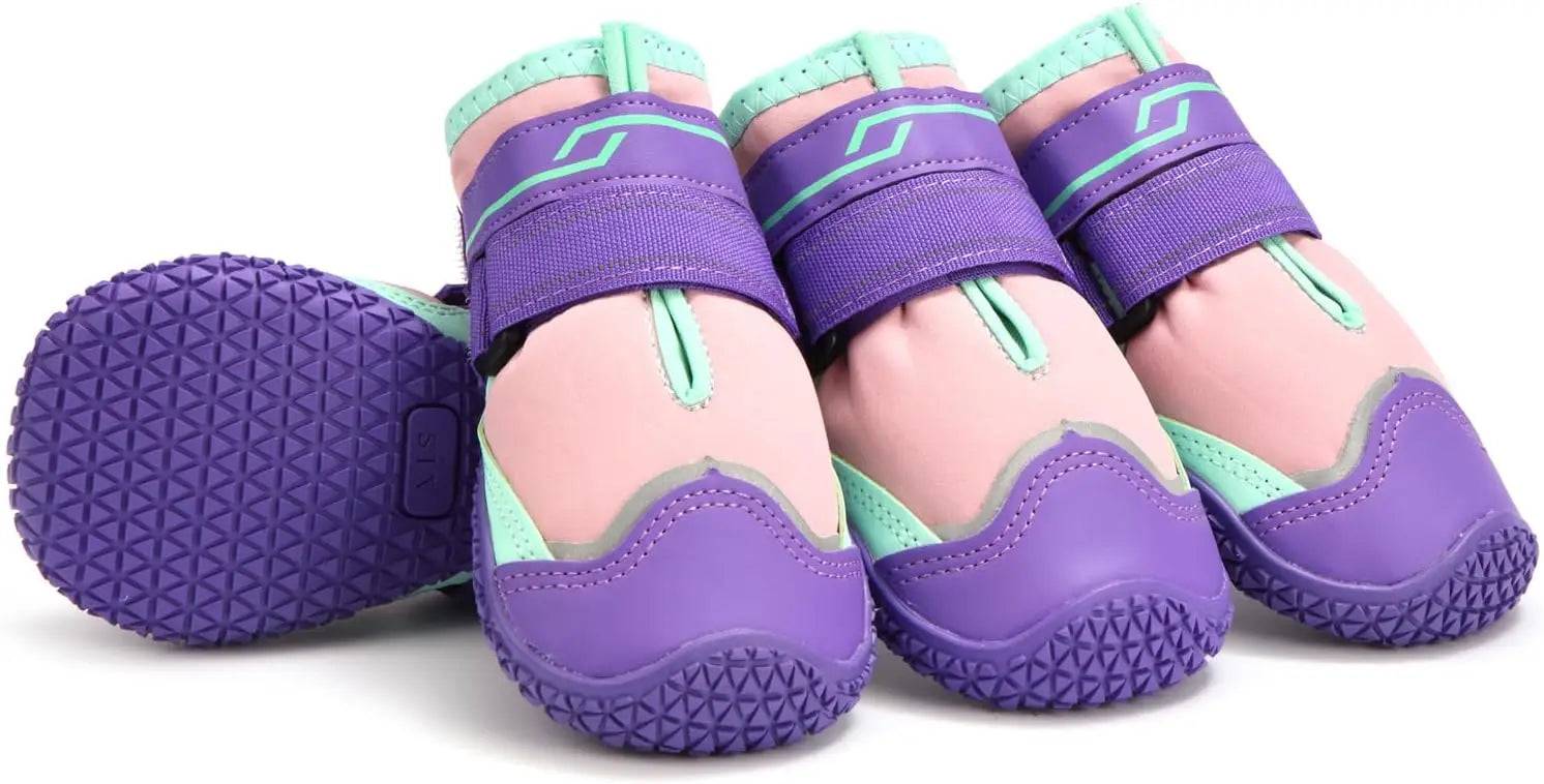 Anti-Slip Dog Boots & Paw Protectors | Set of 4 - 4PCS / 5 (5)
