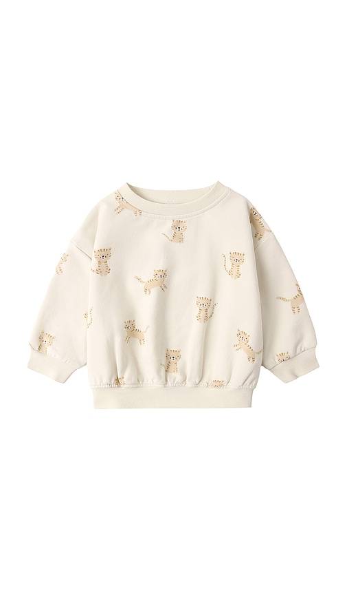 QUINCY MAE SWEATSHIRT in Cream. Größe 4-5yr. Also in 18-24M.