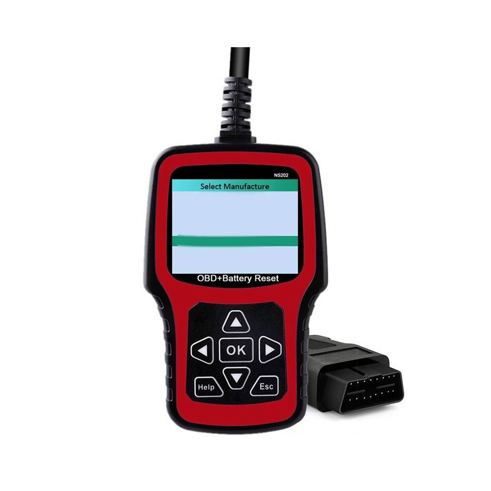 NS202 Battery Registration Tool+OBD/EOBD Diagnostic Supports 10 OBD/EOBD Test Modes for , , , ,