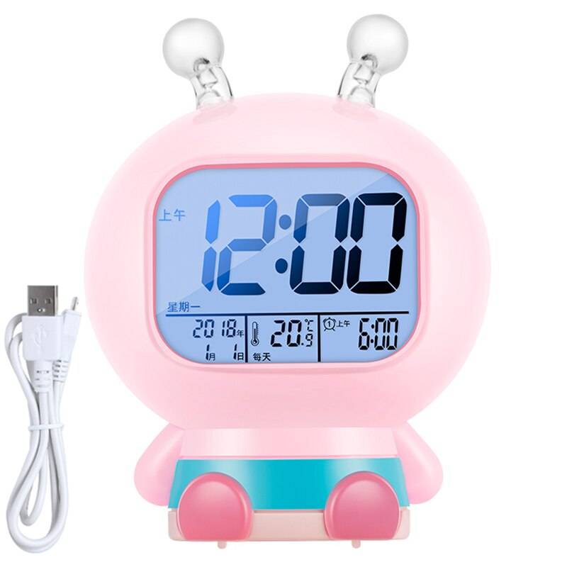 Digital LED Klocka Geometrisk - Stil 5