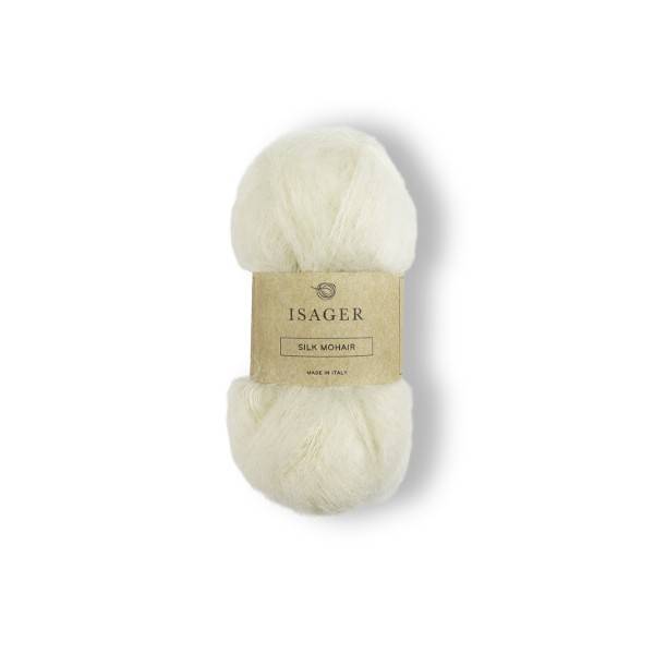 Isager Silk Mohair färg E0
