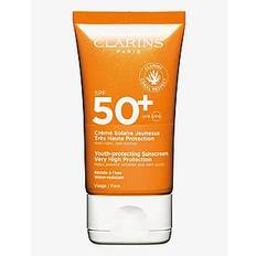 CLARINS Youth-Protecting Sunscreen Very High Protection Spf50 Face |Nude |50 ml