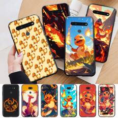 AP3 Charmander Pokemon Black Case for Samsung Note 20 Lite S24 Ultra S23 S22 A05 A06 A11 A71 A15 A16 A13 A24 A25 A33 A52 A53 M55 M35 Sofe Cover Samsung Quantum 2