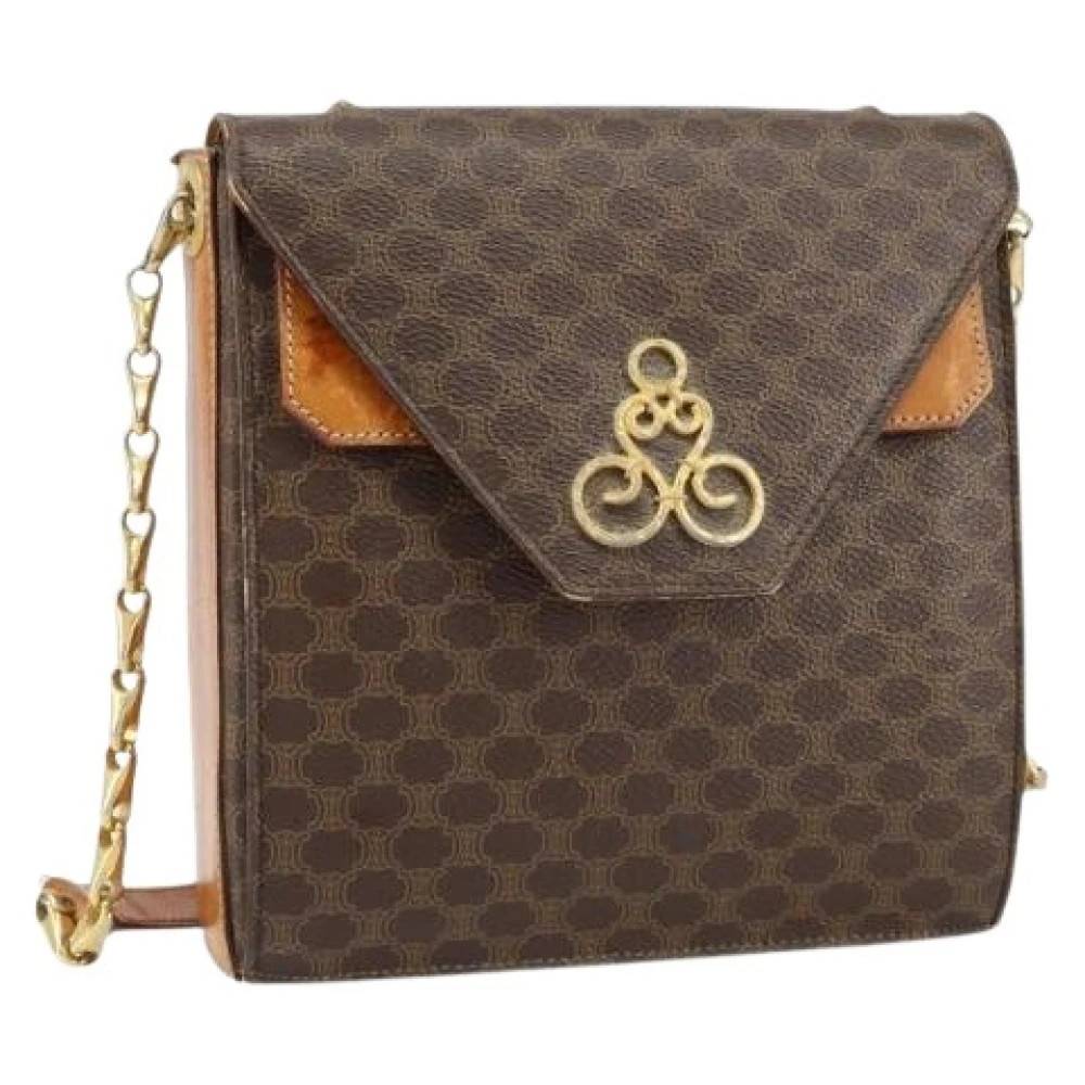 Celine Vintage Pre-owned Vintage Crossbody Taske - Vintage - Dame - Brun - ONE SIZE -