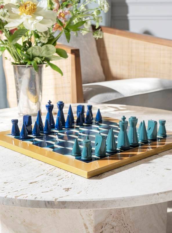 Lacquered Chess Athena