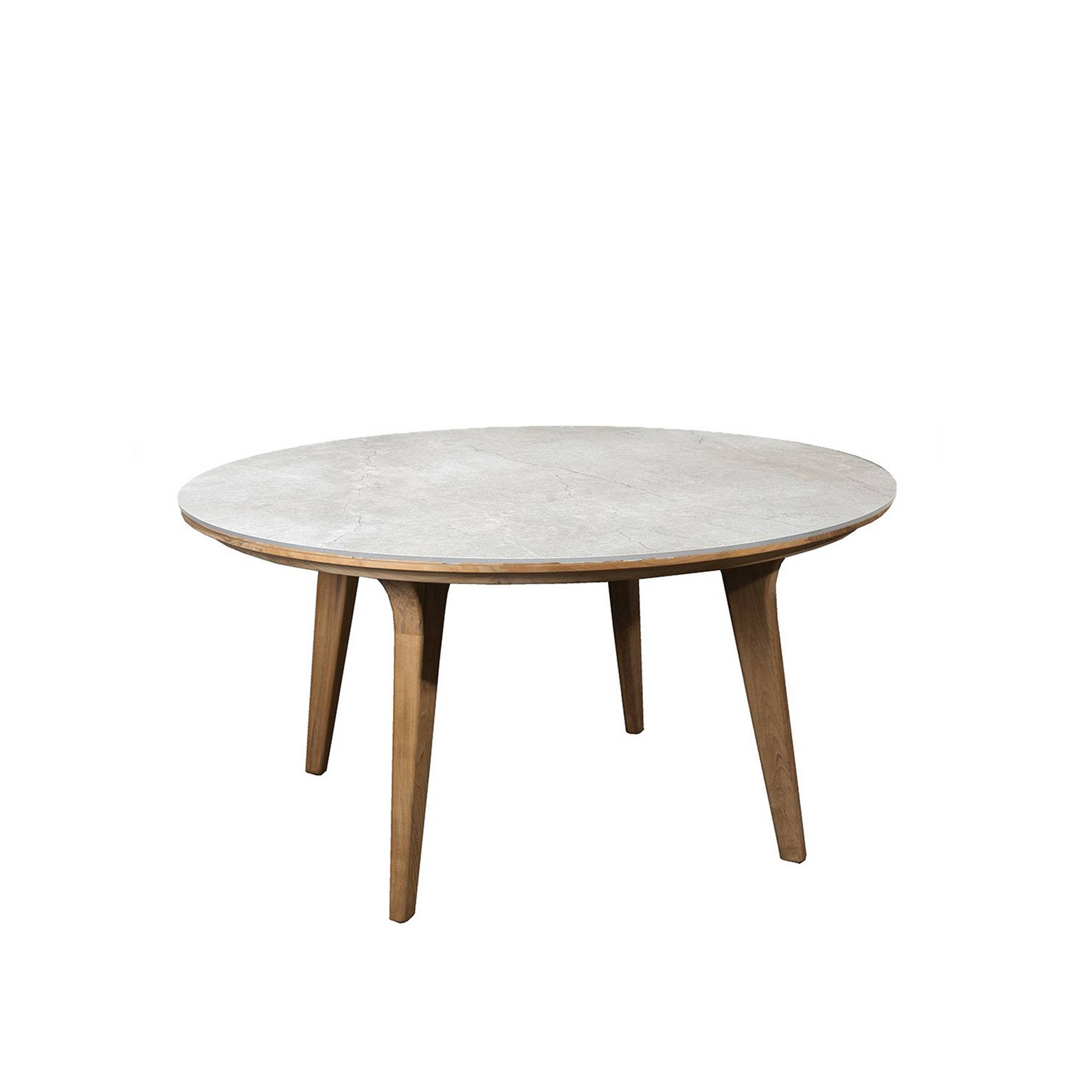 Cane-Line - Aspect Matbord Fossil Ceramic/Grey - Matbord utomhus - Cane-line Design Team - Grå - Naturmaterial/Trä