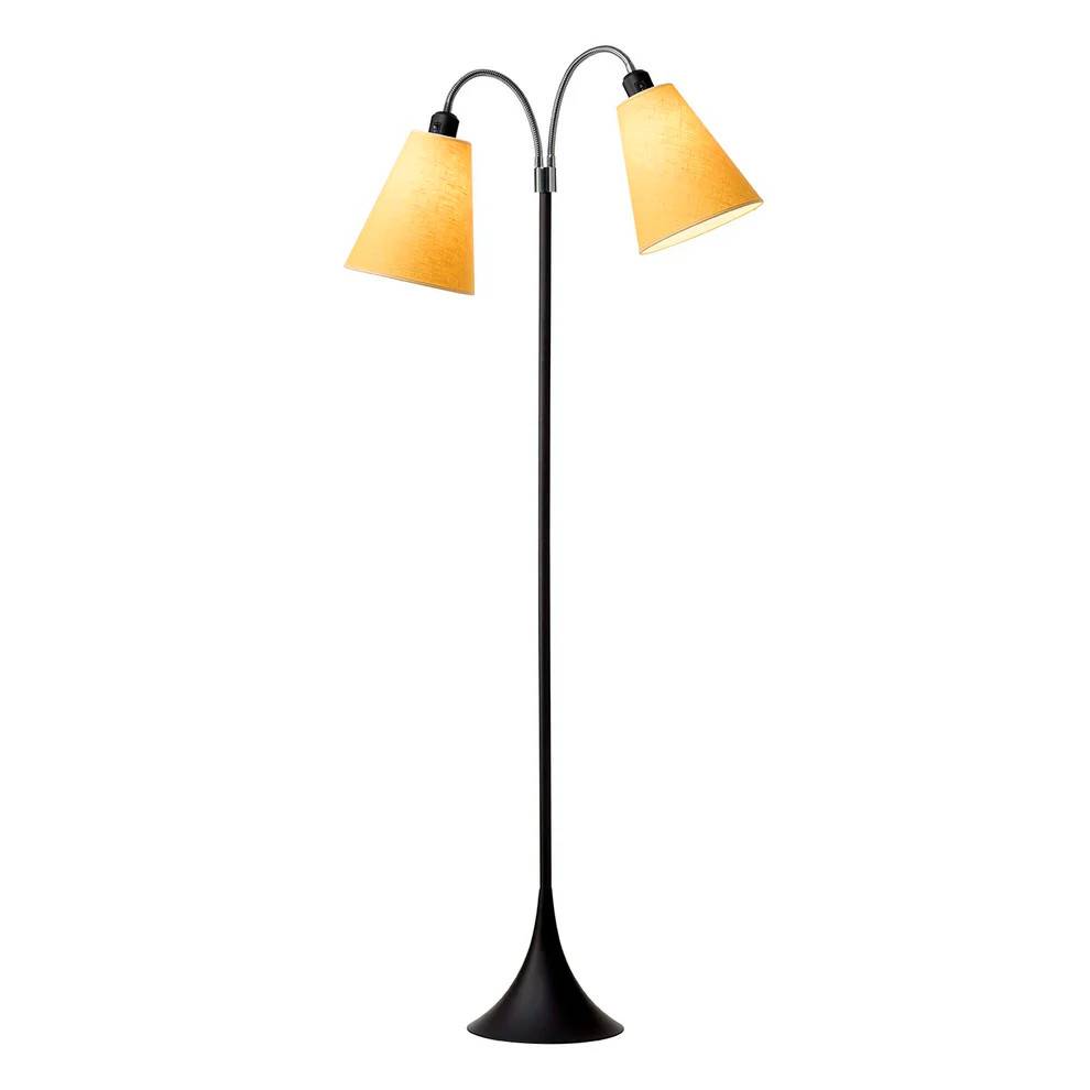 Fodgænger Gulvlampe - Sort - Ananas Gul/Ananas Gul - Nielsen Light