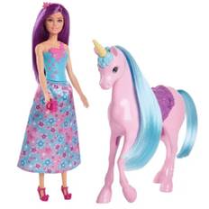 Barbie Enhjørning & Dukke Barbie Unicorn Dukker HYT62