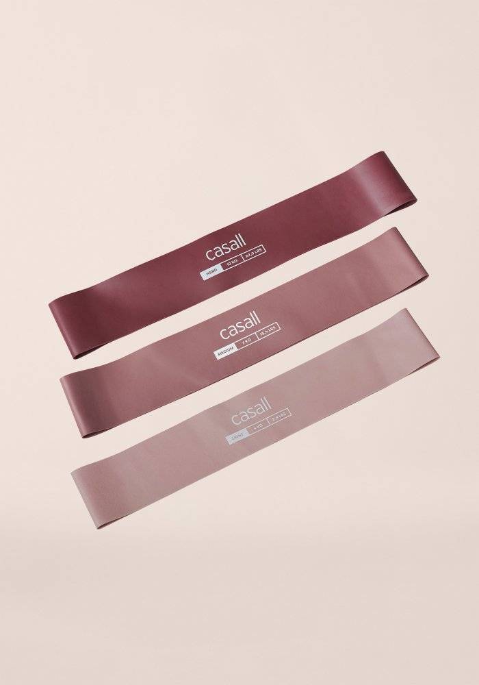 Casall Rubber Bands 3-pack - Pink Selection