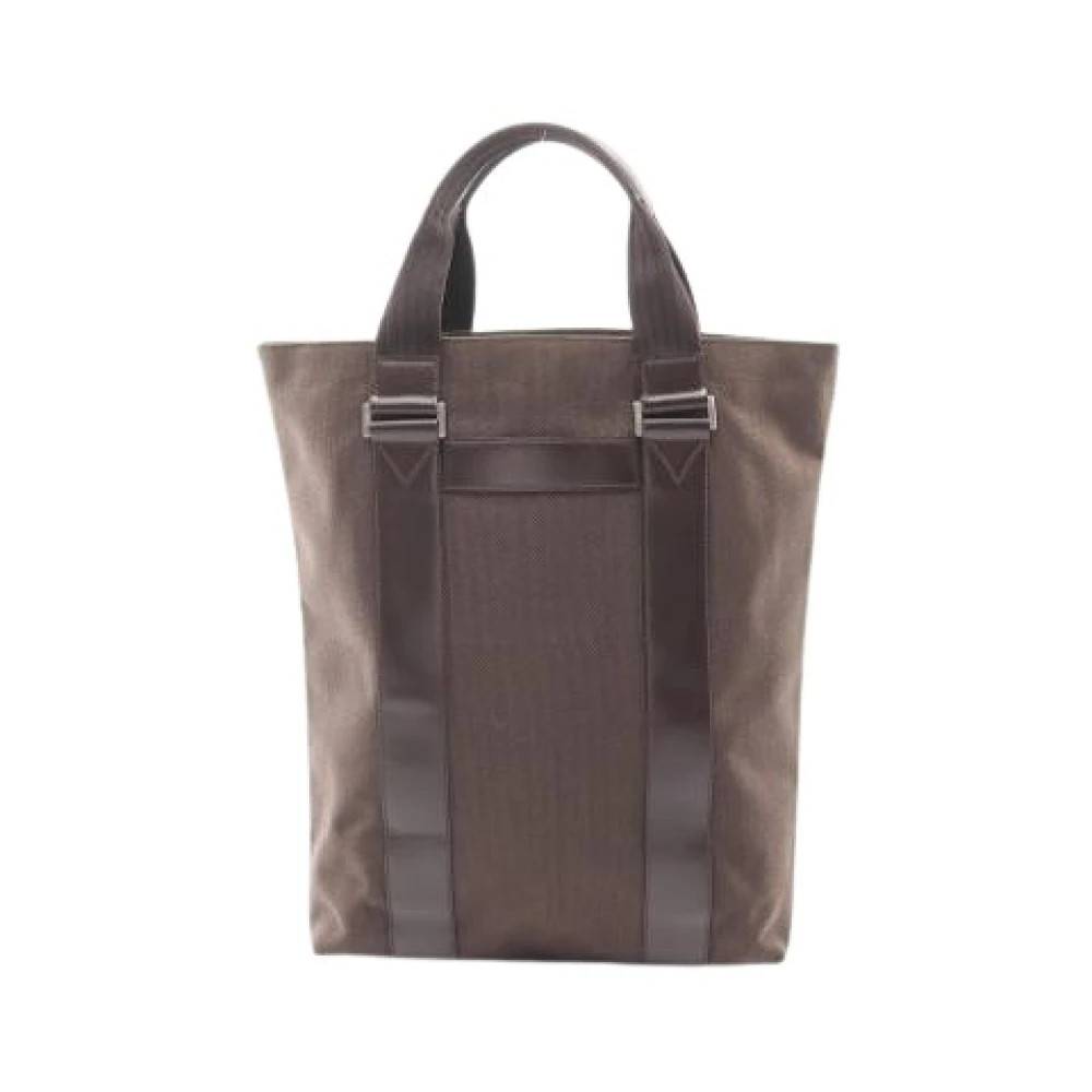 Salvatore Ferragamo Pre-owned - Pre-owned Canvas Tote Bag Vintage - Dam - ONE Size - Läder