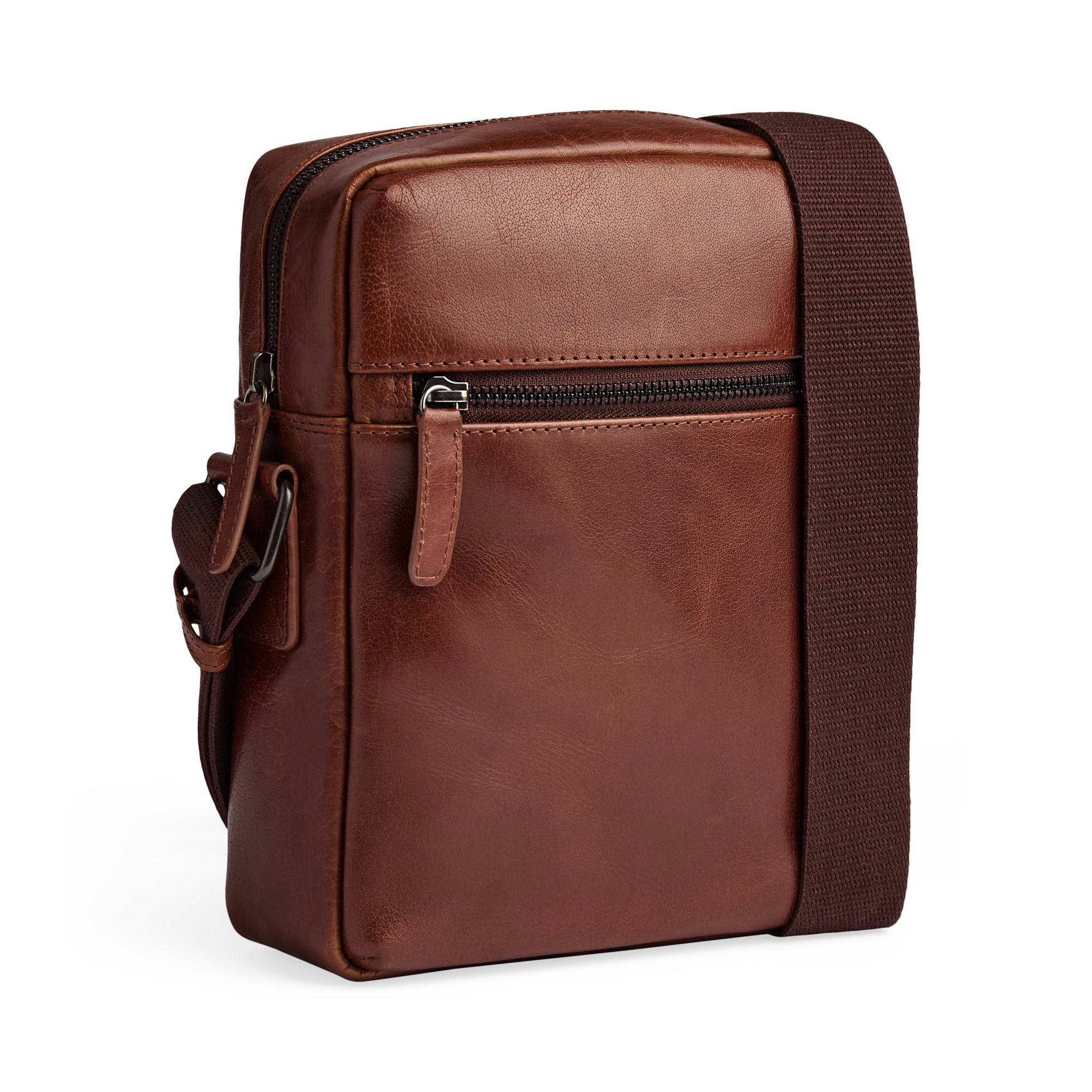 Tyler & Co Crossbody Brighton - Brun.