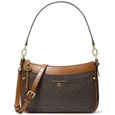 MICHAEL Michael Kors  Taske JET SET CHARM MD TZ POCHETTE XBODY 32S1GT9C8B  - Brun - One size