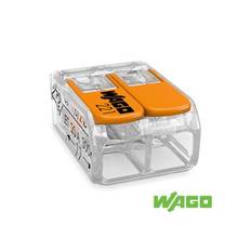 SAMLEMUFFE 2pl WAGO 221-412 2x0.2-4mm² 450V/32A