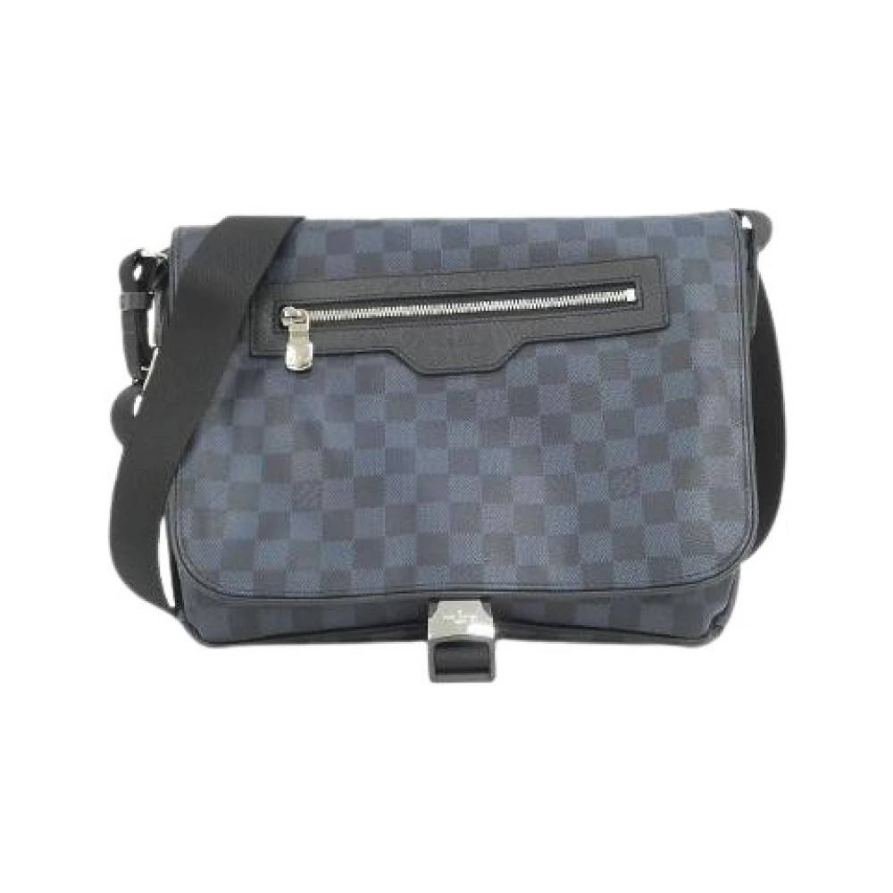 Louis Vuitton Vintage - Pre-owned Match Point Damier Cobalt Messenger Bag Vintage - Herr - ONE Size -