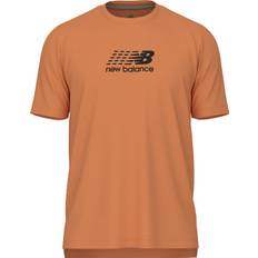New Balance Men's Athletics Graphic T-Shirt Hot Mango, L