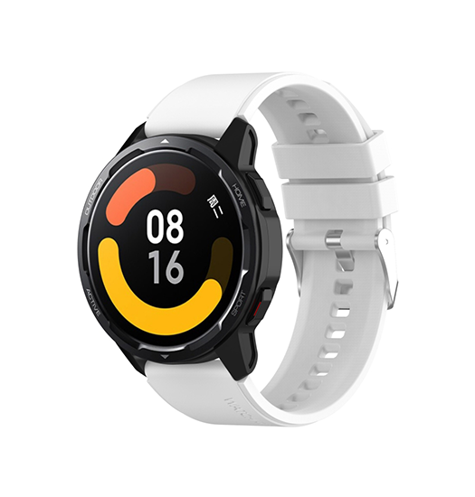 Samsung Galaxy Watch 6 Classic (43/47mm) -  ACTIVE™ Velo Silikone Rem - Hvid