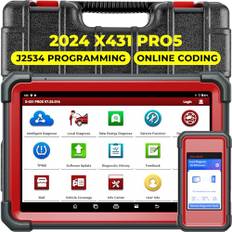 LAUNCH X431 Pro5 Bidirektionaler OBD2 Auto Diagnosegerät, J2534-Programmiertool,Keine IP- Beschränkung, 50+ Reset Funktionen,ECU-Codierung, Personalisierung, aktiver Test, Wegfahrsperr
