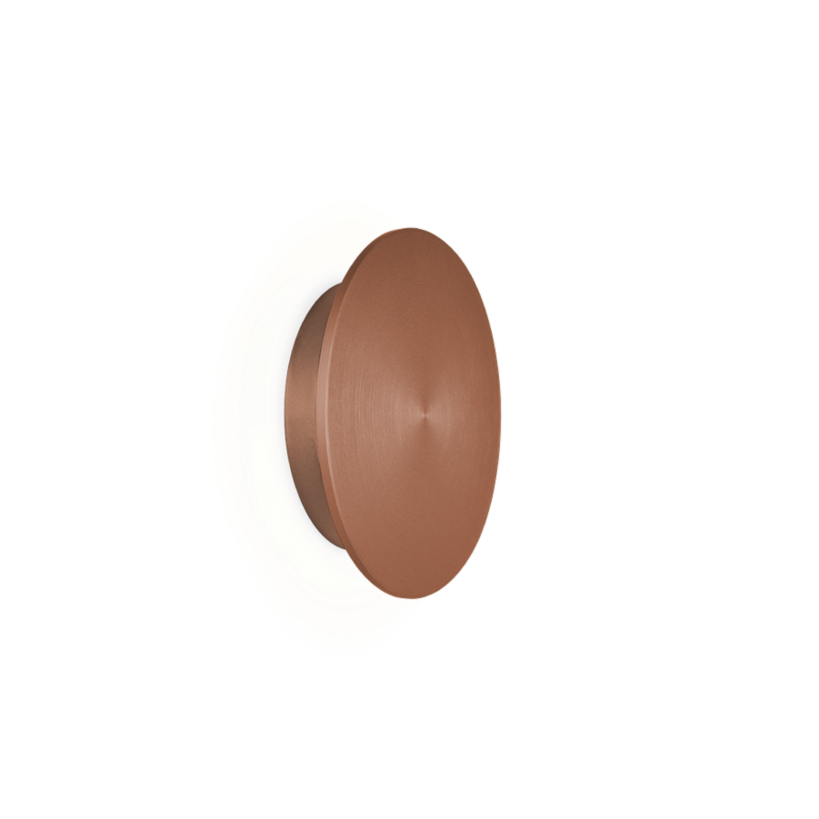 Miles LED væglampe Wever & Ducré - Kobber / Model 2.0 Round / 3000K/kold hvid