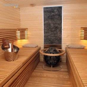 Stenvæg til Sauna - Harvia stone wall 534 x 1870 mm