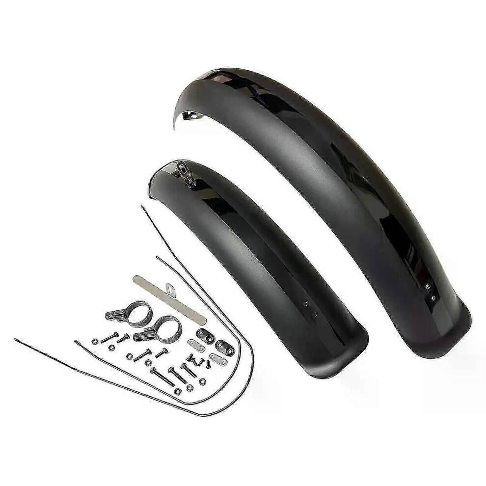 26/20 x40 Bike Fenders Fat Tire Mud Guards Fender Set Mudguards for BMX Folding Snow E-Bike Bicycle MTB Cycling Accessories