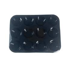 INF Silikone kageform - 12 kopper muffin forme