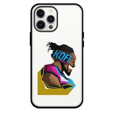 WWE Kofi Kingston Phone Case For iPhone Samsung Galaxy Pixel OnePlus Vivo Xiaomi Asus Sony Motorola Nokia - Kofi Kingston PopHead Minimalist Art