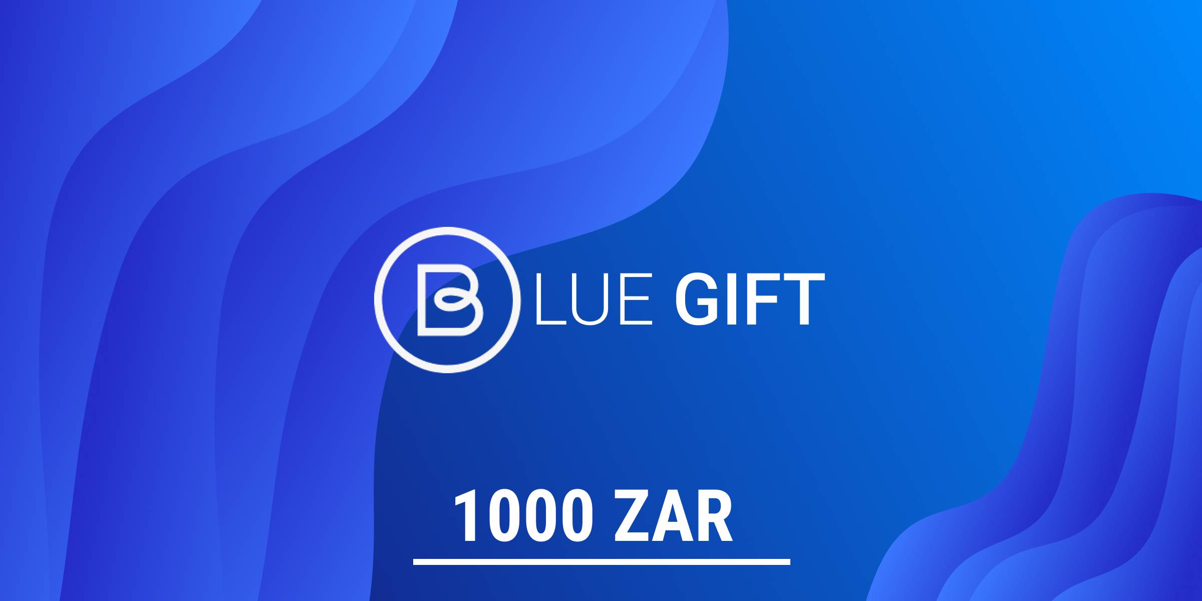 Blue Prepaid Gift Card 1000 ZAR - Standard