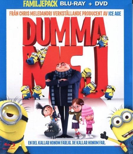 Dumma Mej - Familjepack (Blu-ray + DVD) (Beg)
