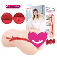 Kokos Onahole Edition 005 Double Layer by Jenny - naturlig