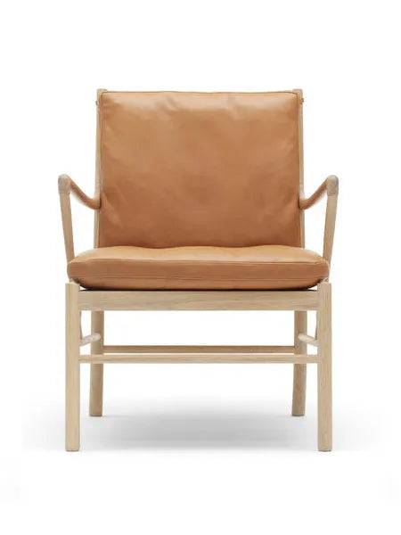 Colonial Chair, OW149 af Ole Wanscher Eg-stofgruppe 1 / Lak - Jacobsen Plus