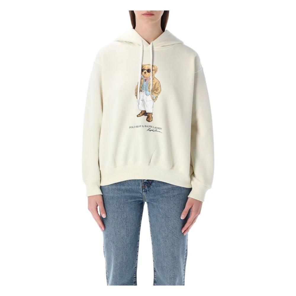 Polo Ralph Lauren - Hoodie Bear Sweatshirts & Hoodies - Dam - L -