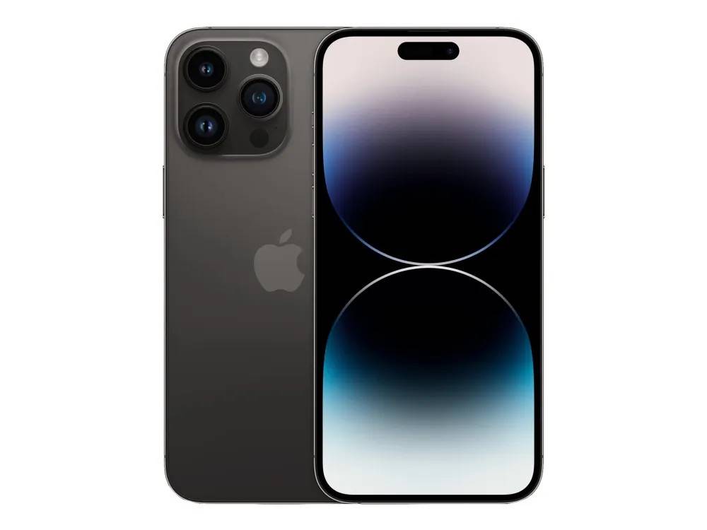 Apple iPhone 14 Pro Max - 5G smartphone - dual-SIM / Internminne 512 GB - OLED-skärm - 6.7 - 2796 x 1290 pixels (120 Hz) - 3 st. bakre kameror 48 ...