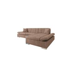 Vananda Soffa med Divan 3-sits i Bouclé - Rosa Divansoffor & schäslongsoffa