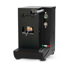 Aroma Lite ESE pod 44mm kaffemaskine håndlavet i Italien – Sort/Sort