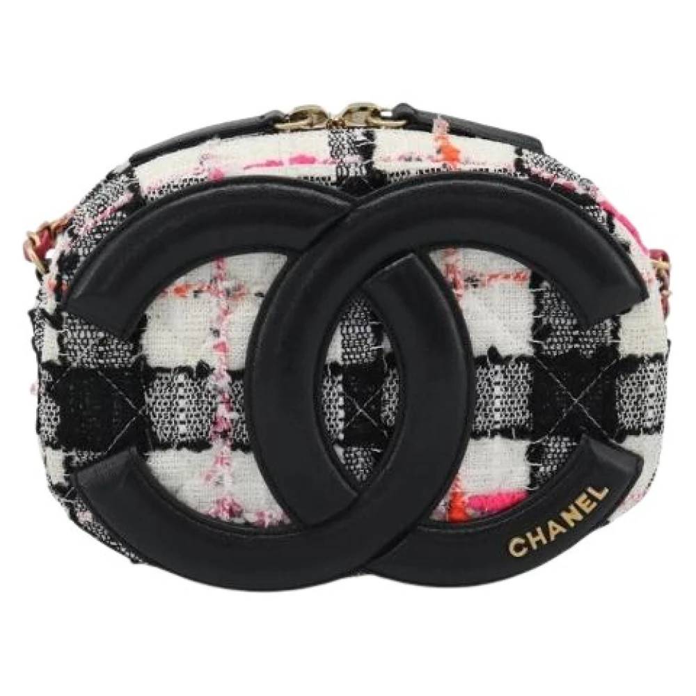 Chanel Vintage - Pre-owned Vintage Canvas Mini Shoulder Bag Vintage - Dam - ONE Size -