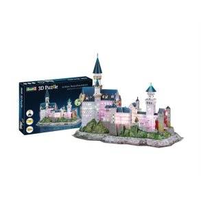 3D puzzle Schloss Neuschwanstein - LED Edition - Revell