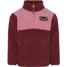 Didriksons Gosig Kids Jumper Med Halv Dragkedja Anemon Red  Anemon Red-110 cm  Röd  110 cm  Unisex