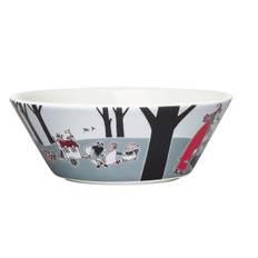 Arabia - Mumin / Moomin 6 st Djupa skålar - Äventyr Flytt Design Tove Jansson