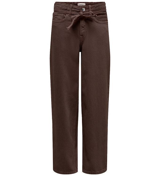 Kids Only Jeans - KogGianna - Straight - Kaffeböna - Kids Only - 13 år (158) - Jeans