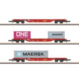 Märklin 82640 - Containervagnsats Sgns 6 (z)
