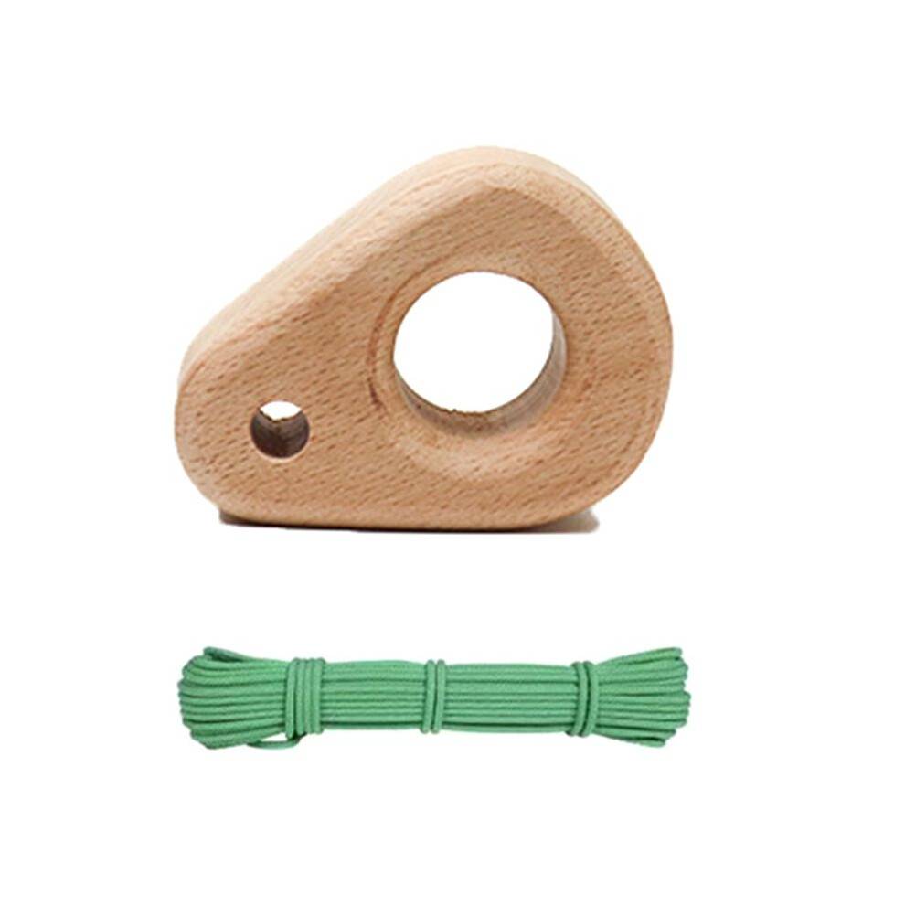 Wooden Climbing Hangboard Portable Hangboard Finger Trainer Powerful Grip Strengthener Sturdy and Compact