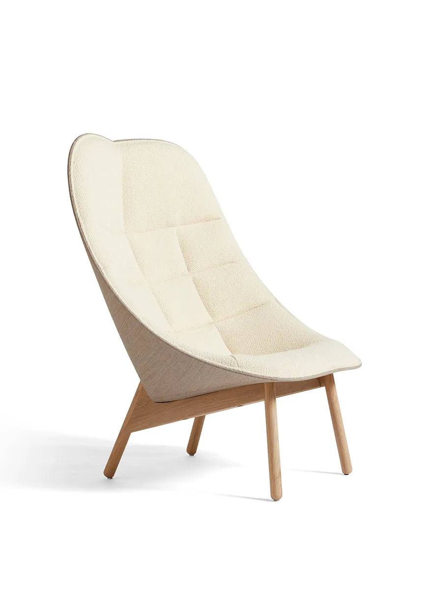 Uchiwa Quilted Lænestol fra Hay Eg-Flamiber Cream-Canvas 244 - Jacobsen Plus
