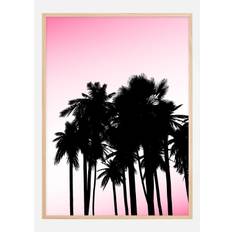 Black palms Poster (70x100 cm)