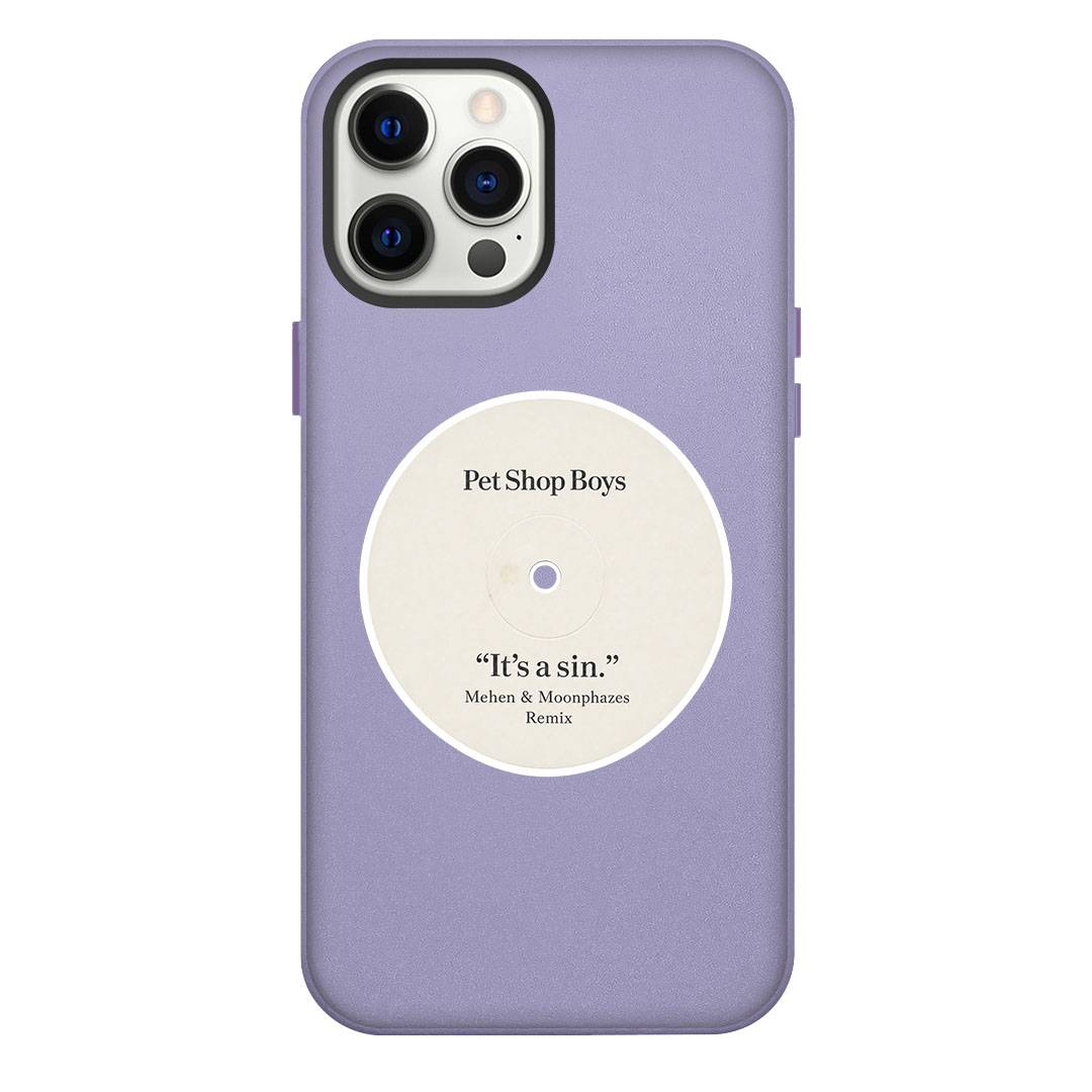 Pet Shop Boys Phone Case For iPhone Samsung Galaxy Pixel OnePlus Vivo Xiaomi Asus Sony Motorola Nokia - Pet Shop Boys Its A Sin CD Sticker.