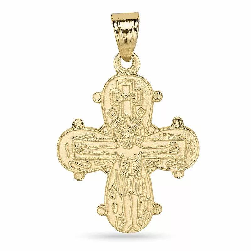 19 x 30 mm dagmarkors i 8 karat guld - Amoré - Dagmarkors guld
