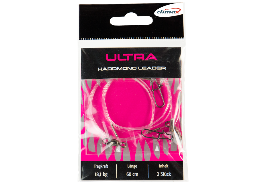 Climax Ultra Hard Mono Leader (Størrelse: 0.70mm/60cm/18,1KG).