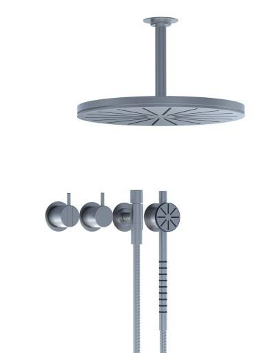 1-handtagsblandare för stor vattenvolym med keramisk ventilenhet