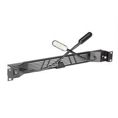 Racklite, 19´´ Dobbelt LED svanehalslampe
