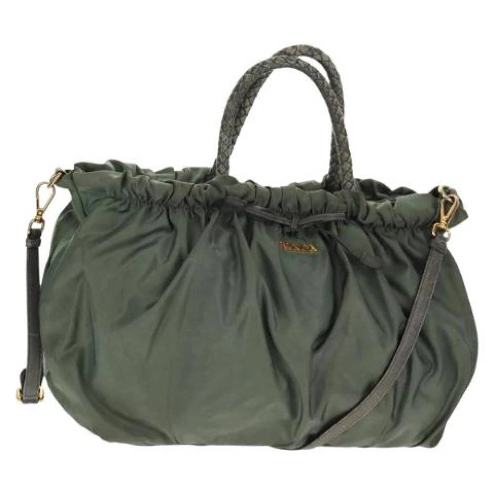Prada Vintage - Pre-owned Vintage Nylon Handbag Vintage - Dam - ONE Size - Nylon